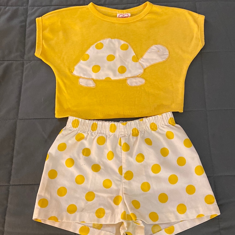 Happy Turtle  Shorts Set